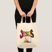 Aangepaste boodschappentas tote bag (Voorkant (product))