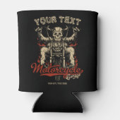 Aangepaste boodschappentas voor motorfietsen blikjeskoeler (Achterkant)