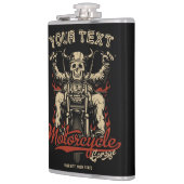 Aangepaste boodschappentas voor motorfietsen heupfles (Links)