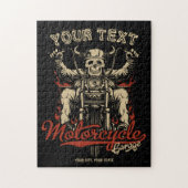 Aangepaste boodschappentas voor motorfietsen legpuzzel (Verticaal)