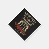 Aangepaste boodschappentas voor motorfietsen servet (Hoek)