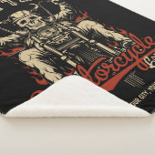 Aangepaste boodschappentas voor motorfietsen sherpa deken