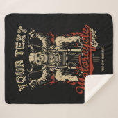 Aangepaste boodschappentas voor motorfietsen sherpa deken