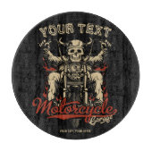 Aangepaste boodschappentas voor motorfietsen snijplank (Voorkant)