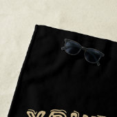 Aangepaste boodschappentas voor motorfietsen strandlaken (In situ)