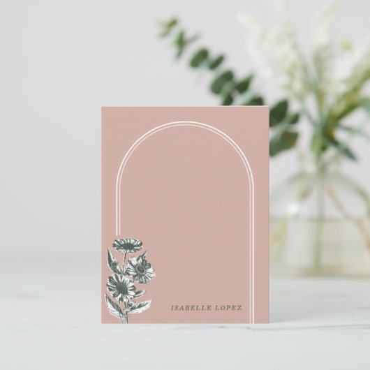 Aangepaste  boog op bedekking - Roze (Staand voorkant)