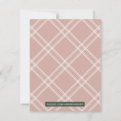 Aangepaste  boog op bedekking - Roze (Achterkant)