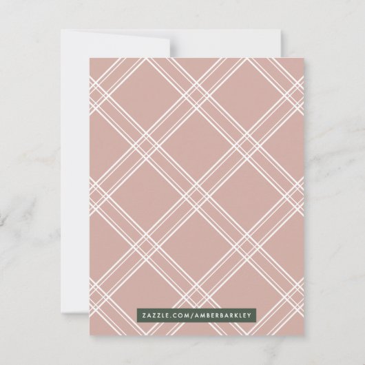 Aangepaste  boog op bedekking - Roze (Achterkant)