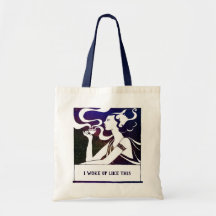 Aangepaste boogdoenkoffie Art Nouveau Woman Chic F