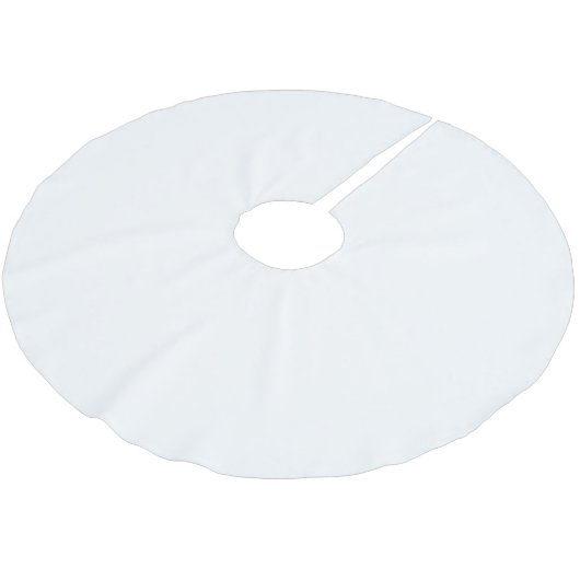 Aangepaste boomrok, geborsteld polyester kerstboom rok (Gekanteld)