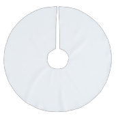 Aangepaste boomrok, geborsteld polyester kerstboom rok (Voorkant)