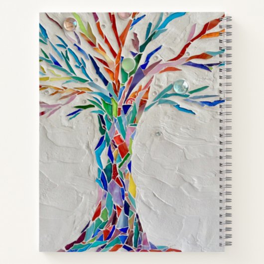 Aangepaste boomschets notitieboek (Achterkant)