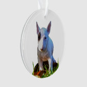 Aangepaste boomstructuur - Design Bull Terrier Ornament (voorkant)