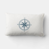 Aangepaste bootaanwijzer voor onautische sterren kussen (Achterkant)