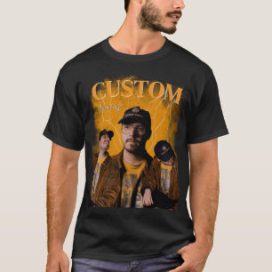 Aangepaste Bootleg 90s Retro Stijl T-Shirt - Perso