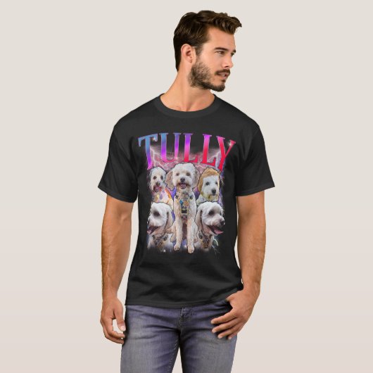 aangepaste bootleg tshirt | aangepaste huisdier T- (Voorkant volledig)