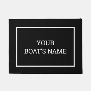 Aangepaste bootnaam Dock Mat
