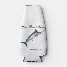 Aangepaste bootnaam Marlin Flesjeskoeler