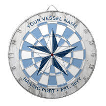 Aangepaste bootnaam Nautical Star Persoonlijk