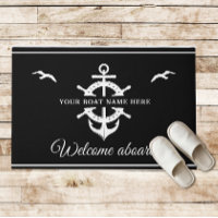 Aangepaste bootnaam schip wielanker Nautical