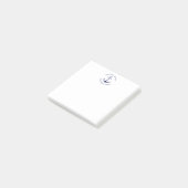 Aangepaste bootnaam Welkom aan boord nautisch anke Post-it® Notes (Schuin)