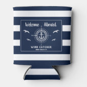 Aangepaste bootnaam Welkomstbord Ankerpapier Blikjeskoeler (Voorkant)