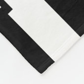 Aangepaste bootnaam Welkomstkaart Fleece Deken (Hoek)