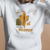 Aangepaste Booty Pun Flirty Skeleton Halloween Kos Hoodie