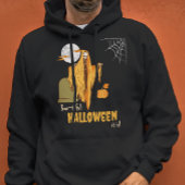 Aangepaste Booty Pun Volwassen Humor Halloween Fli Hoodie