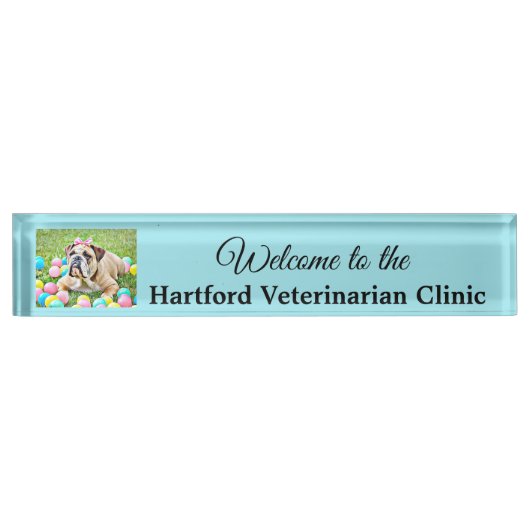 Aangepaste Bord voor dierennamen Naambordje (Voorkant)