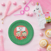 Aangepaste Borden kerstmis Papieren Bordje (Feest)