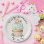 Aangepaste Borden op jaarpapier Papieren Bordje (Feest)