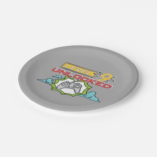 Aangepaste Borden op jaarpapier zonder vergrendeli Papieren Bordje (Gekanteld)