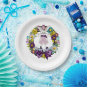Aangepaste Borden papier/Happy Easter Papieren Bordje (Feest)