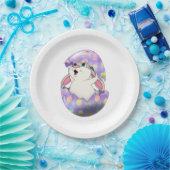 Aangepaste Borden papier/Happy Easter Papieren Bordje (Feest)