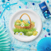 Aangepaste Borden papier/Happy Easter Papieren Bordje (Feest)