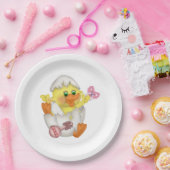 Aangepaste Borden papier/Happy Easter Papieren Bordje (Feest)