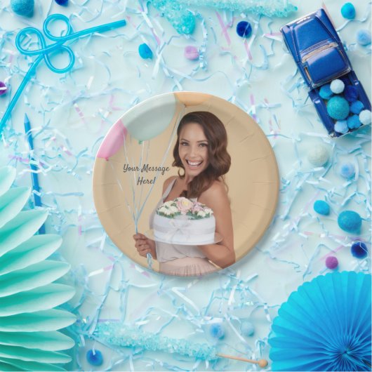 Aangepaste Borden papier Papieren Bordje (Feest)