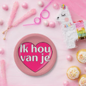 Aangepaste Borden papier Papieren Bordje (Feest)