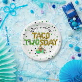 Aangepaste Borden papier | Taco TWEEsday Papieren Bordje (Feest)