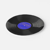 Aangepaste Borden voor 78 vinylplaten Papieren Bordje (Gekanteld)
