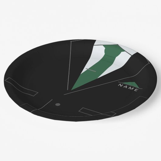 Aangepaste Borden voor bedrijfspapier met Suite Papieren Bordje (Gekanteld)