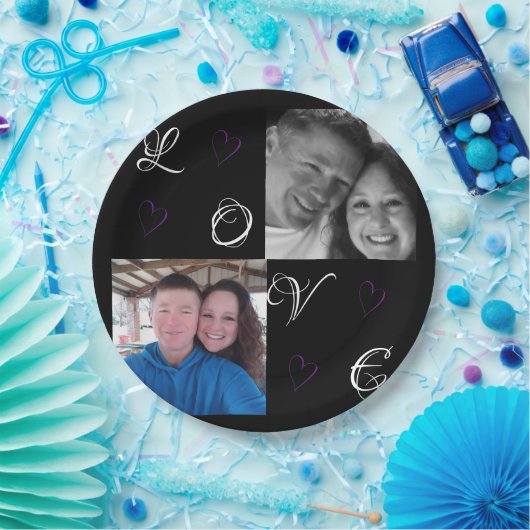 Aangepaste Borden voor bruiloft Papieren Bordje (Feest)