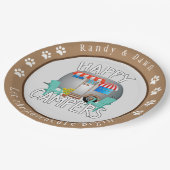 Aangepaste Borden voor Camping Papieren Bordje (Gekanteld)