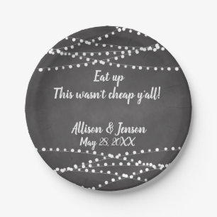 Aangepaste Borden voor Chalkboard Weddenschappen Papieren Bordje