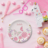 Aangepaste Borden voor flessenpapier voor vlinderv Papieren Bordje (Feest)