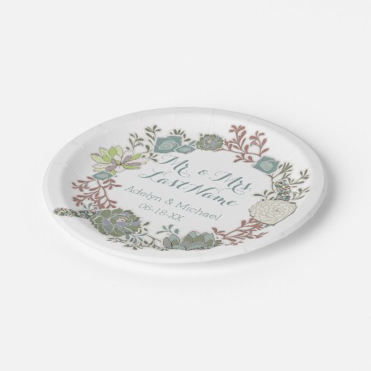 Aangepaste Borden voor flessenwrijvingspapier Papieren Bordje (Gekanteld)