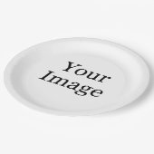 Aangepaste Borden voor fotopapier Papieren Bordje (Gekanteld)