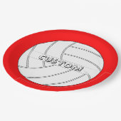 Aangepaste Borden voor kleurenweergave- en tekstvo Papieren Bordje (Gekanteld)