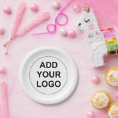 Aangepaste Borden voor Logo Papieren Bordje (Feest)